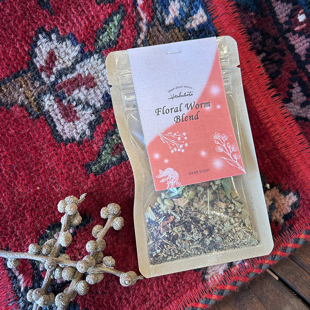 Herbalist’s 季節限定 ハーブティー『Floral Worm Blend』